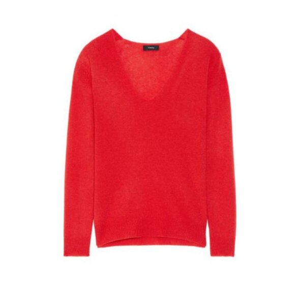 Theory Adrianna Cashmere Sweater - Paprika - Picture 2 of 9
